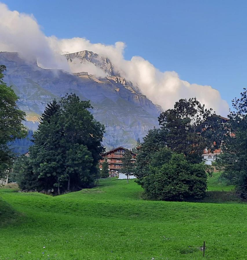 Studio Noyer C Leukerbad Zewnętrze zdjęcie